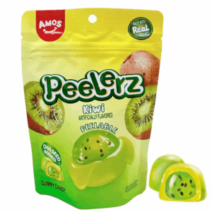 Amos Peelerz Kiwi Gummy Peg Bag 3oz 24ct